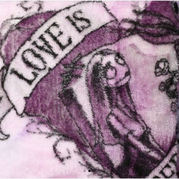 NEW! Nightmare Before Christmas Plush Throw Blanket 40in x 50in! - Picture 2 of 3